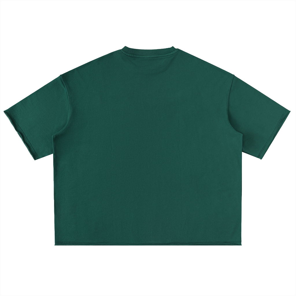Just The Logo - Washed Rolled Hem Half Sleeve T-Shirt