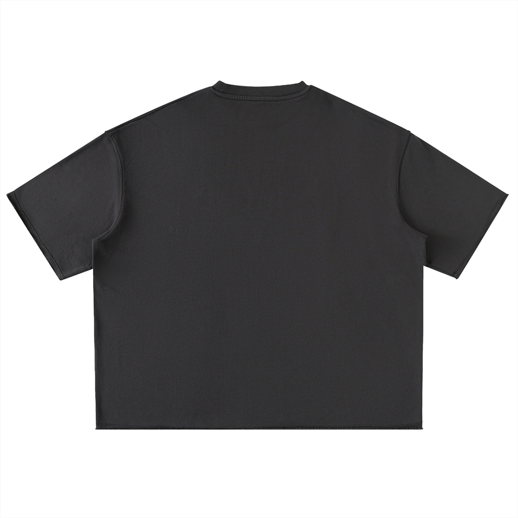 Just The Logo - Washed Rolled Hem Half Sleeve T-Shirt