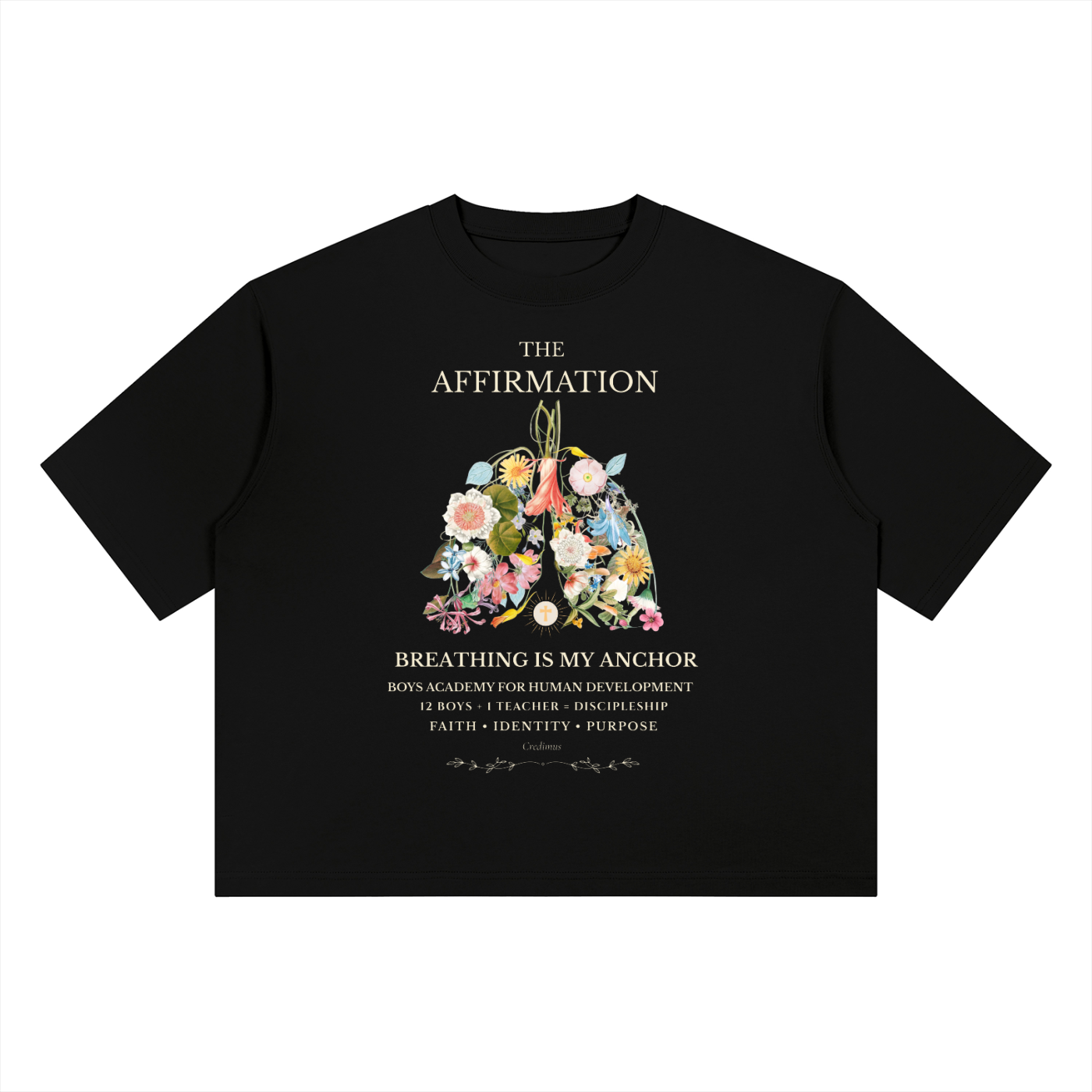 The Affirmation v2 - Unisex Heavyweight Boxy T-Shirt