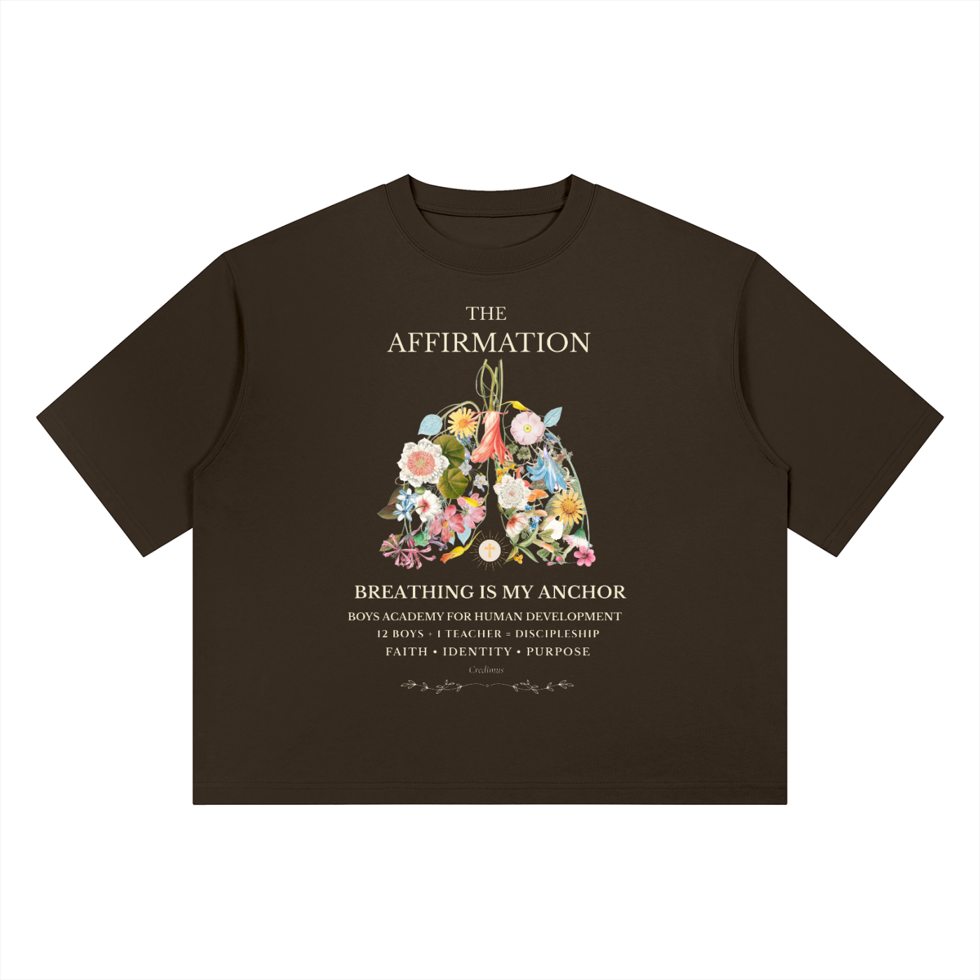 The Affirmation v2 - Unisex Heavyweight Boxy T-Shirt
