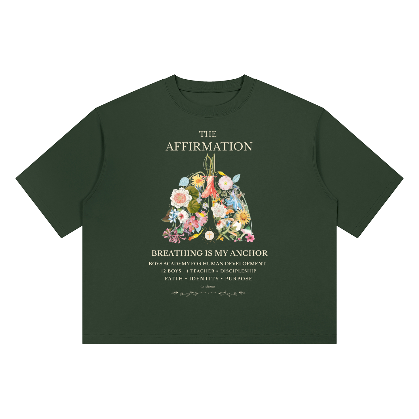 The Affirmation v2 - Unisex Heavyweight Boxy T-Shirt