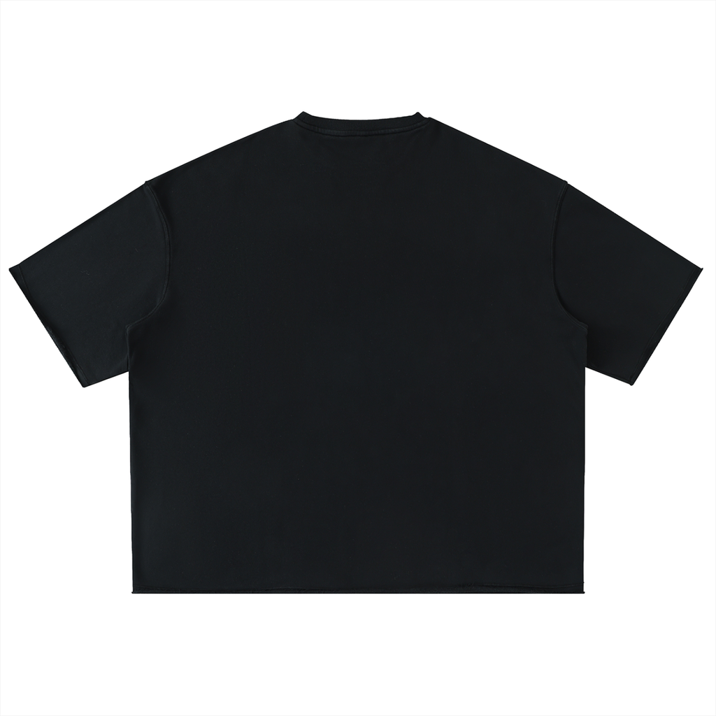 Just The Logo - Washed Rolled Hem Half Sleeve T-Shirt